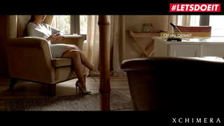 XCHIMERA - لارین Crist - شہوانی ، شہوت انگیز نوجوان کی کوشش کرتا ہے ، کسی نہ کسی طرح جنس کے ساتھ ایک بزرگ تجربہ کار آدمی